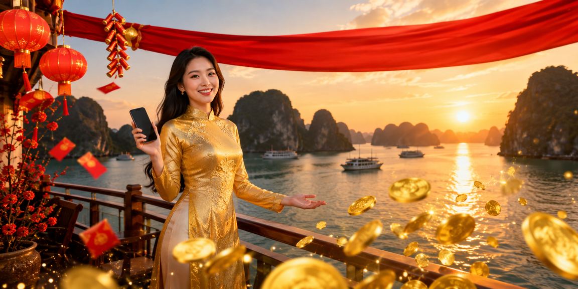 Vịnh Hạ Long ban đêm với ánh sáng lung linh và cảnh đẹp